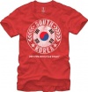 New FIFA Official Brazil World Cup Sphere Mens T-shirt Team South Korea