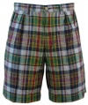 Polo Ralph Lauren Mens Tyler Plaid Cotton Shorts