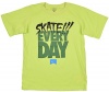 Nike Boys' (8-20) Skate Every Day Skateboarding T-Shirt-Bright Cactus-Youth Medium