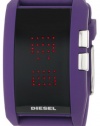 Diesel Men's DZ7167 Purple Color Domination LED Digital Black Dial Watch