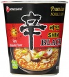 Nongshim Shin Noodle Black Cup, 3.56 Ounce (Pack of 6)