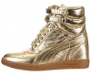 Puma Sky Wedge Rime Gold Women's Shoes Size