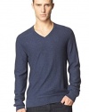 Calvin Klein Men's Cotton V Neck Pullover Sweater
