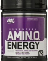 Optimum Nutrition Amino Energy 65 Servings, Concord Grape, 585 Grams