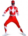 Red Ranger Deluxe Bodysuit Adult Costume