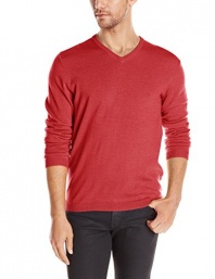 Calvin Klein Sportswear Men's Solid V-Neck Sweater
