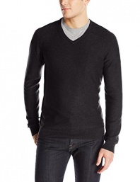 Calvin Klein Jeans Men's 12Gg Slub V-Neck Sweater