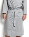 Polo Ralph Lauren Men's Sleepwear, Woven Oxford Robe (Black Royal) X-large