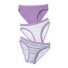 Hanes Girls Tagless Cotton Stretch ComfortSoft Bikini (3-Pack), Assorted