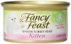 Fancy Feast Wet Cat Food, Kitten, Tender Turkey Feast, 3-Ounce Can, Pack of 24