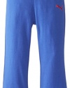 PUMA Little Girls' Core Yoga Pant, Dazzling Blue, 6