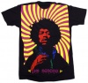 Impact Men's Jimi Hendrix Swirl Subway Short Sleeve Jersey T-Shirt