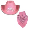 Quality Child Cowboy Costume Hat With *FREE* Cotton Paisley Bandanna - Funny Party Hats TM