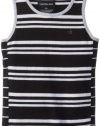 Calvin Klein Little Boys' Polarized Stripe Tank
