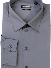 UNLISTED By Kenneth Cole Men's Regular-Fit Solid Dress Shirt