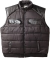 Ecko Unlimited Men's Big-Tall Take A Puff Vest with Pu Piecing