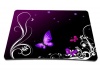 Meffort Inc Standard 7 x 9 Inch Mouse Pad - Purple Butterfly Design