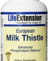 Life Extension European Milk Thistle-Advanced Phospholipid Delivery Softgels, 120 Count