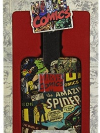 Retro Marvel Comics Luggage Tag