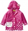 Western Chief Little Girls'  Hello Kitty Cutie Dot Rain Coat