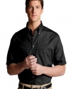Ed Garments Men's Easy Care Short Sleeve Poplin Shirt