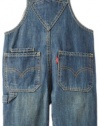 Levi's Baby-Boys Infant Overall with Snappy Tape, Atlas, 6-9 Months