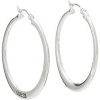 GUESS Silver-tone hoop earrings