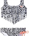 Roxy Little Girls'  Wild Fringe Tankini Two Piece Swim Suit Set