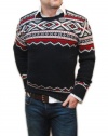 Polo Ralph Lauren Mens Indian Cashmere Wool Crewneck Sweater Black Red White