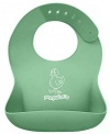 McPolo's BABYSOFT iBib ® - the iPhone in Silicone Baby Bib World! - Fitting MORE Growing Babies 3 Mos to PreSchoolers comfortably with Smart Buttons - Facts: iBib ★ replaces cloth bibs BY THE STACKS ★ outlasts BABYBJORN and all its TPE SPLAs (Stiff