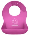 McPolo's BABYSOFT iBib ® - the iPhone in Silicone Baby Bib World! - Fitting MORE Growing Babies 3 Mos to PreSchoolers comfortably with Smart Buttons - Facts: iBib ★ replaces cloth bibs BY THE STACKS ★ outlasts BABYBJORN and all its TPE SPLAs (Stiff