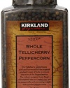 Kirkland Signature Whole Tellicherry Peppercorns, 14.1oz Gourmet Jar