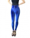 Soft and Comfortable Velour Style Fashion Leggings for Women