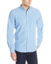 IZOD Men's Essentials Slim-Fit Gingham Button-Front Shirt