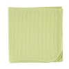 Hudson Baby Organic Cotton Receiving Blanket, Celery