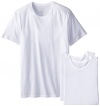 Calvin Klein Men's 3-Pack Cotton Classic Short Sleeve Slim Fit Crew Neck T-Shirt, White, Medium