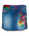 Desigual Big Girls' Aligustre Denim Skirt, Jeans Claro, 8