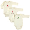 Touched By Nature Organic Long Sleeved Bodysuit 3-Pack
