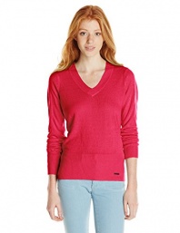 U.S. Polo Assn. Juniors Solid V-Neck Gift Box Cashmiracle Sweater