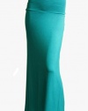 Azules Women'S Rayon Span Regular To Plus Maxi Skirt - Solid