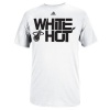 Miami Heat White Hot White T-shirt