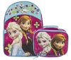 Disney Frozen Girl's Backpack with Detachable Lunchbox Set