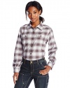 Carhartt Women's Hamilton Stretch Flannel Button Front Shirt