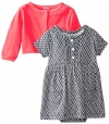 Carter's Baby Girls' 2 Piece Striped Dress Set (Baby) - Pink
