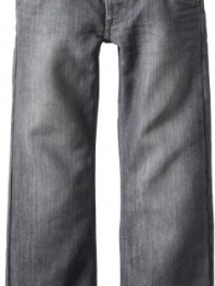 Lee Big Boys' Dungarees Belted Relaxed Bootcut Jean