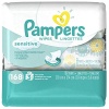 Pampers Sensitive Wipes 3x Travel Pack 168 Count