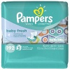 Pampers Baby Fresh Wipes 3x Travel Pack 192 Count