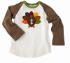 Mud Pie Little Boys' Football Turkey T-Shirt