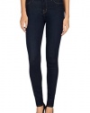 J Brand 23110 Maria High Rise Skinny Jeans in After Dark