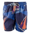 Polo Ralph Lauren Men's Traveler Sailboat-Print Swim Trunks Short